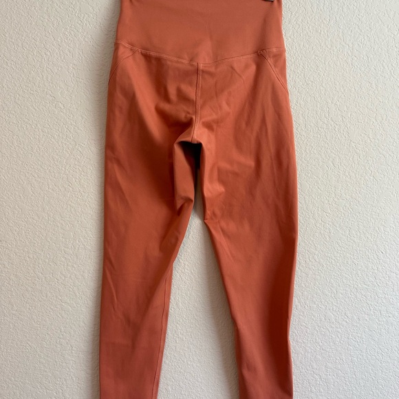 Girlfriend Collective compressive ankle leggings burnt orange women’s Size Small - Picture 4 of 4
